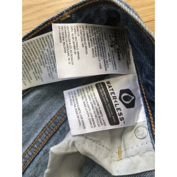 NWT  Levi's Women's Premium Ribcage Straight Ankle Jeans size 29 x 27 button fly - Picture 4 of 7